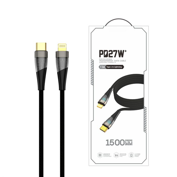 USB-C to Lightning Cable T36L